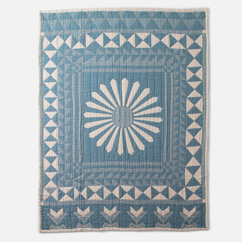 Schoolhouse x Rachel Murray Windmill Cotton Quilt