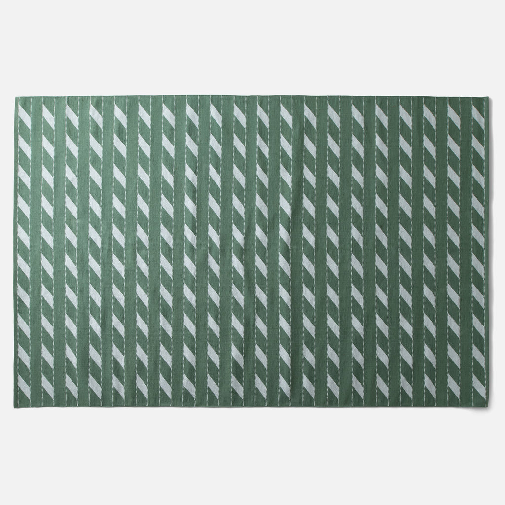 Cotton Ladder Flatweave Rug