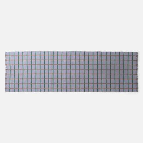 Cotton Grid Flatweave Rug