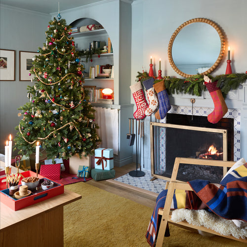 Haberdasher's Stocking - Cobalt