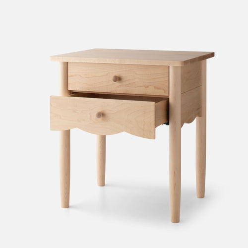 June 2 Drawer Nightstand::maple::hover