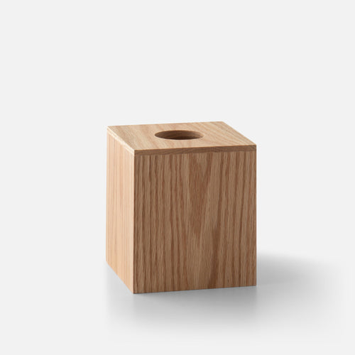 Oak Tissue Box