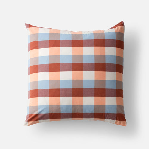 Woven Plaid Pillow Sham