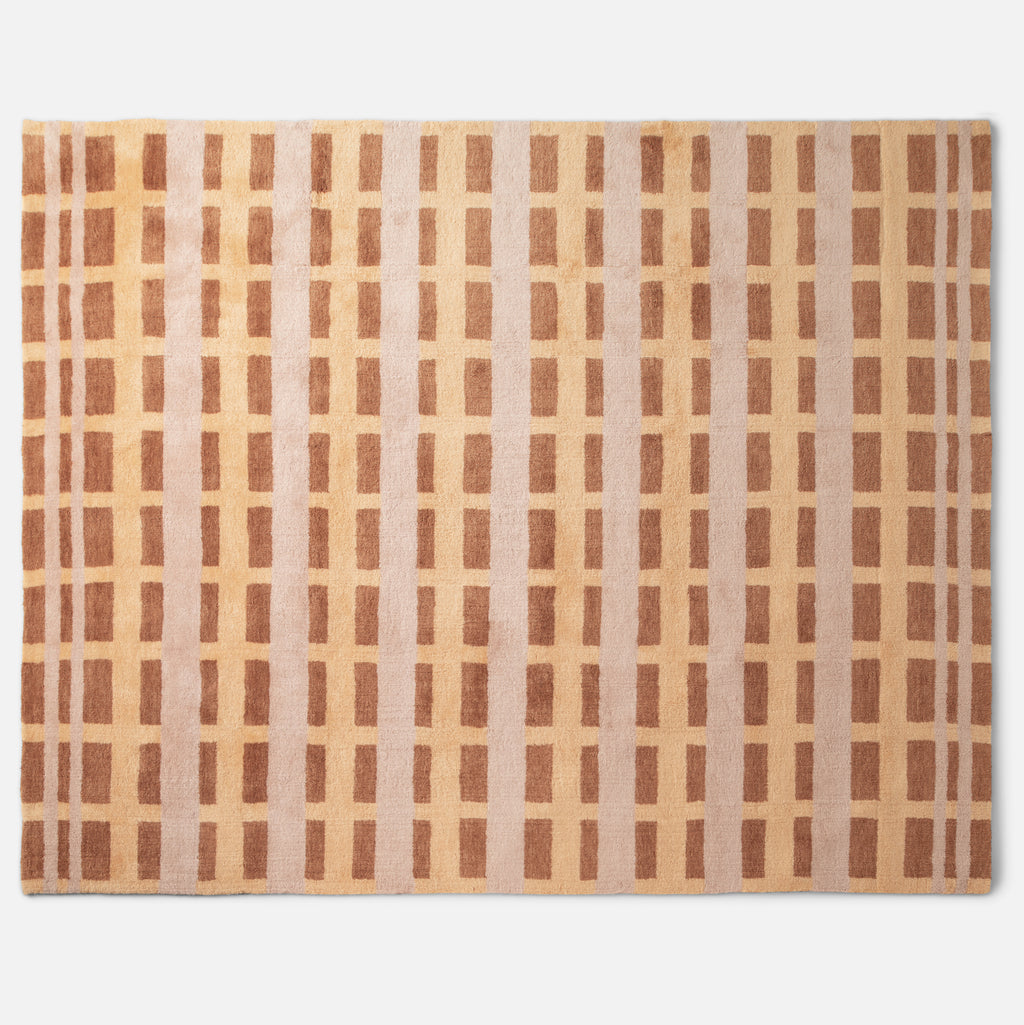 Network Tufted Wool Rug