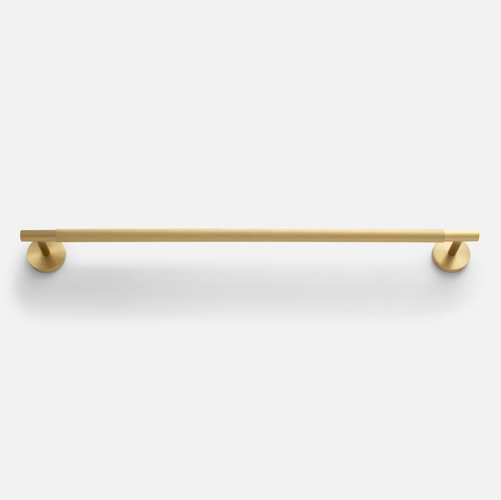 Knurled Towel Rod