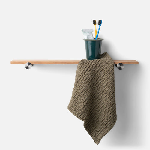 Oak + Stainless Shelf:hover