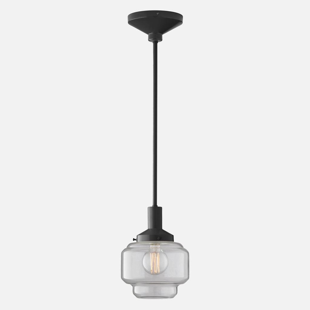 Otto 4 Rod Pendant::black-gloss::main