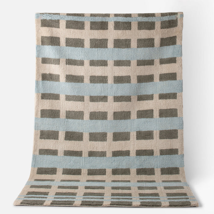 Network Tufted Wool Rug