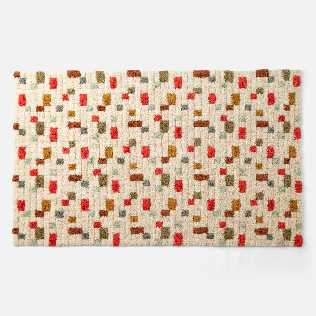 Pixel Handloom Shag Rug