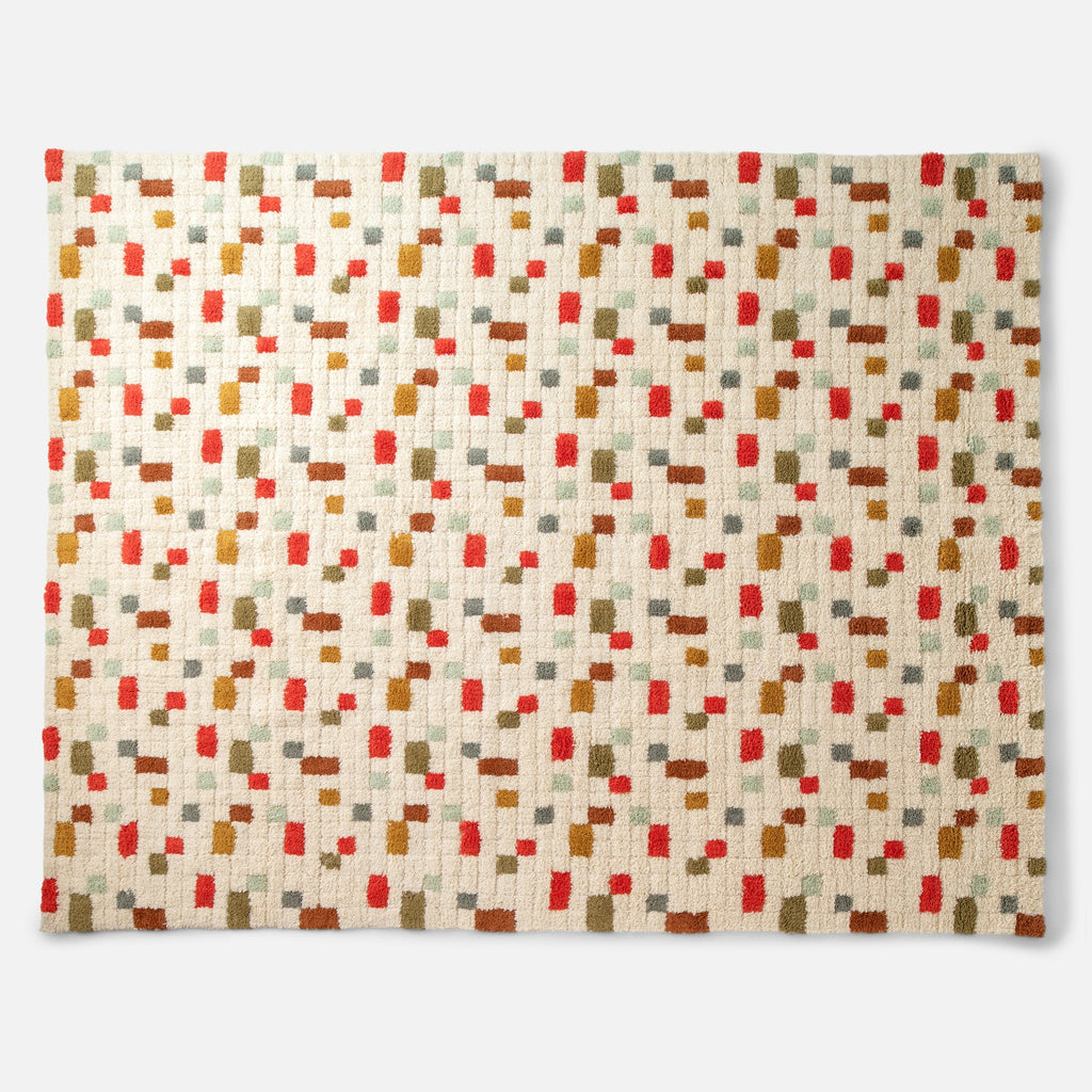 Pixel Handloom Shag Rug