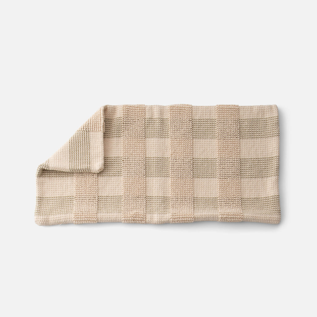 Popcorn Plaid Pillow