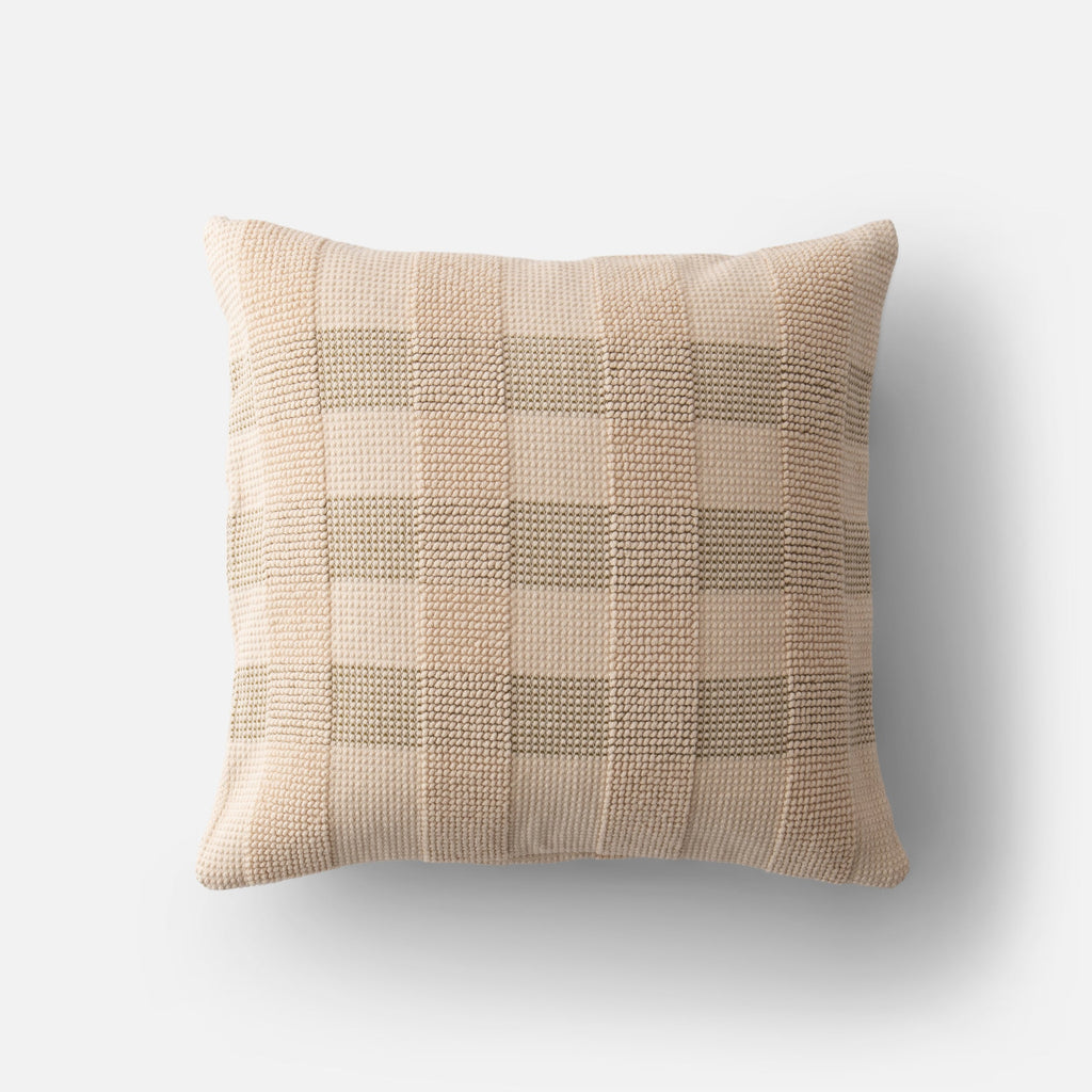 Popcorn Plaid Pillow