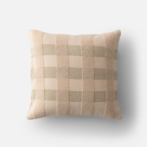 Popcorn Plaid Pillow