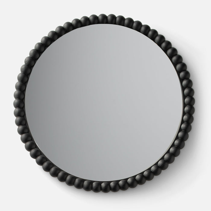 Bobbin Ash Mirror - Round