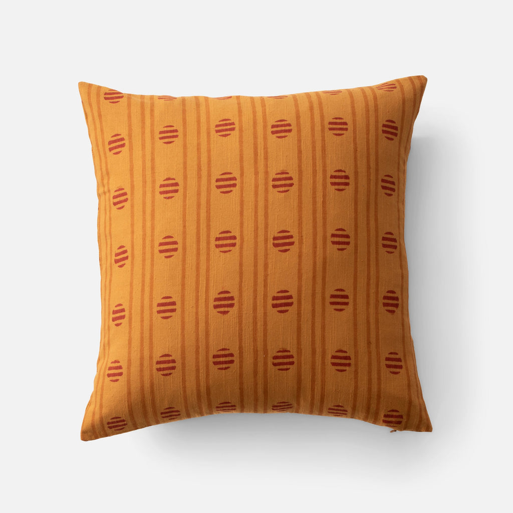 Tempo Blockprint Pillow