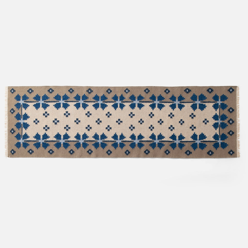 Flora Wool Flatweave Rug