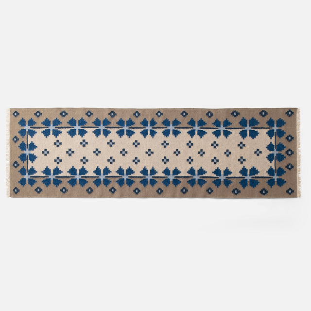 Flora Wool Flatweave Rug