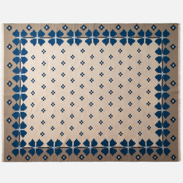 Flora Wool Flatweave Rug