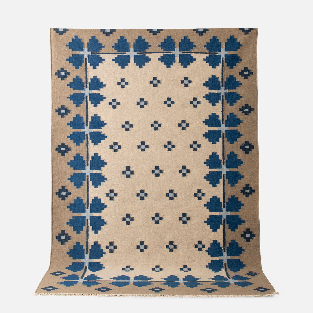 Flora Wool Flatweave Rug