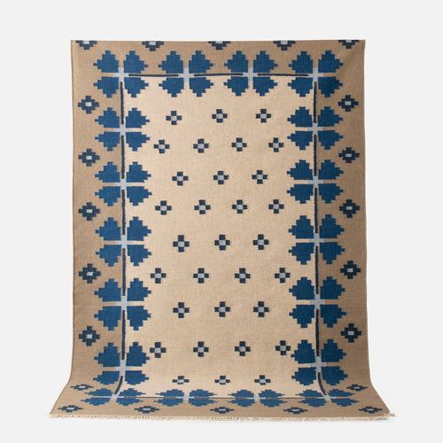 Flora Wool Flatweave Rug