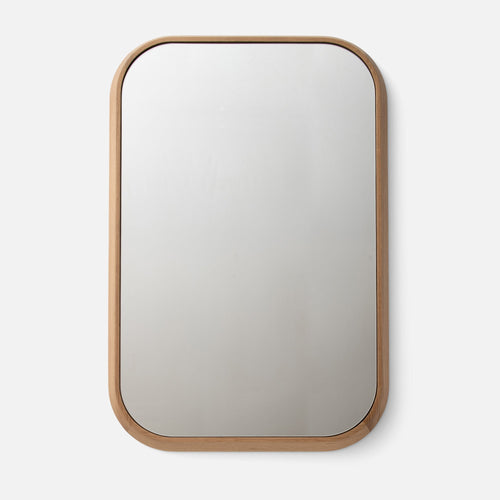 Oak Chamfered Mirror - Rectangle