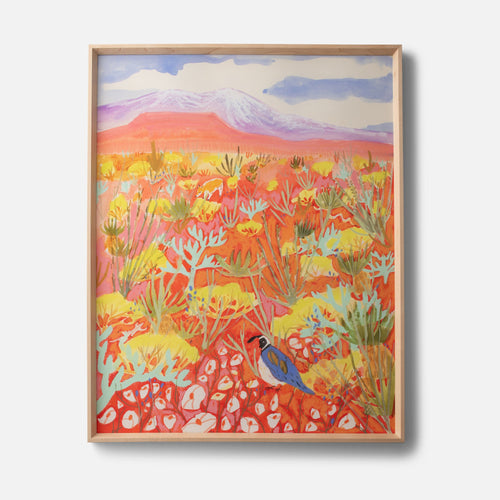 Desert Vista Print by Melissa Lakey