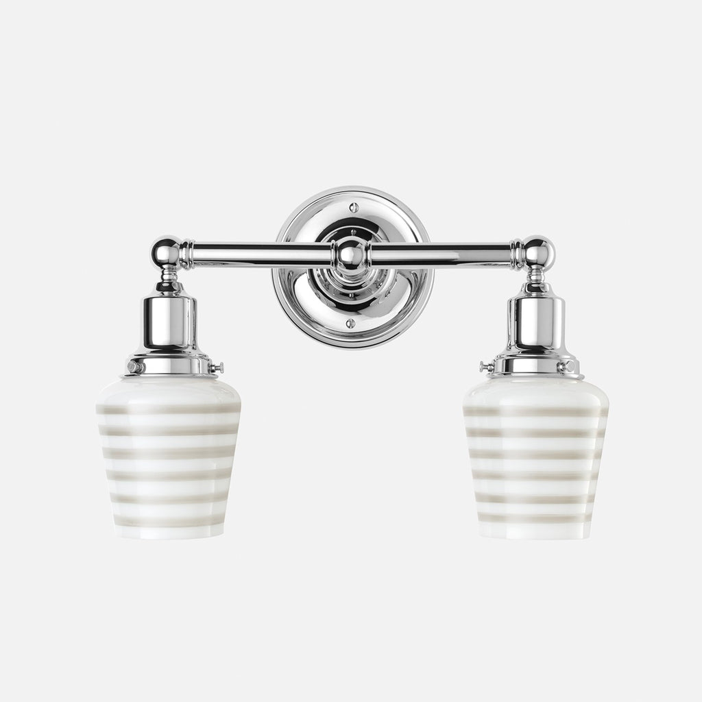 Irvine Double Sconce 2.25"