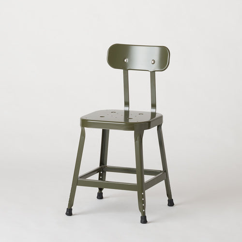 Schoolhouse Utility Stool 18"::sergeant green::hover