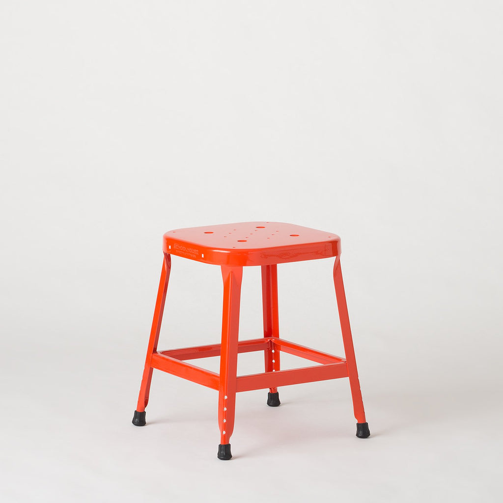 Schoolhouse Utility Stool 18"::Satin Black::main