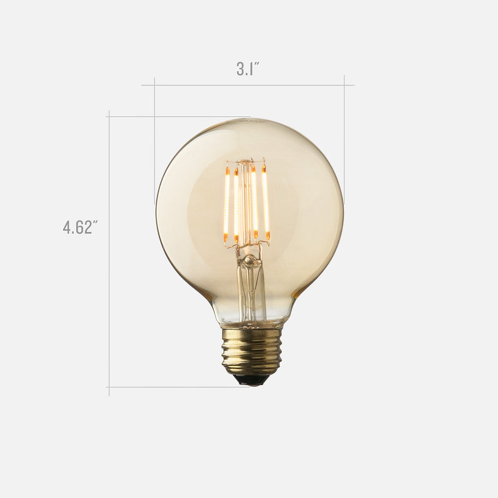 G25 Filament LED Bulb:hover