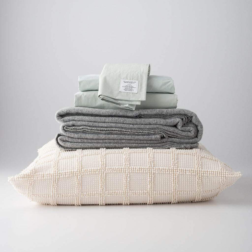 Popcorn Grid Euro Pillow Sham