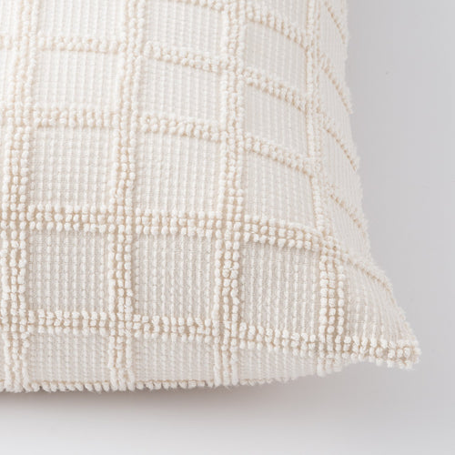 Popcorn Grid Euro Pillow Sham