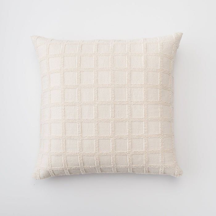 Popcorn Grid Euro Pillow Sham