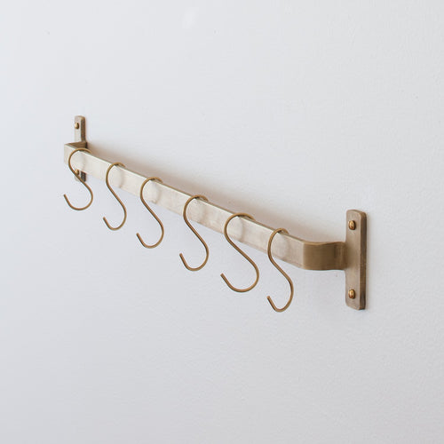 Nicolai Utility Rail - Natural Brass