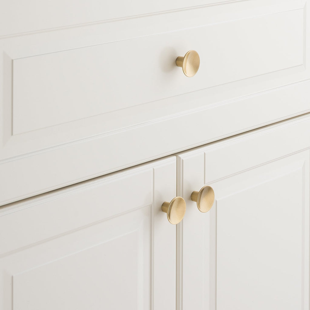 Dish Knob::natural brass::hover