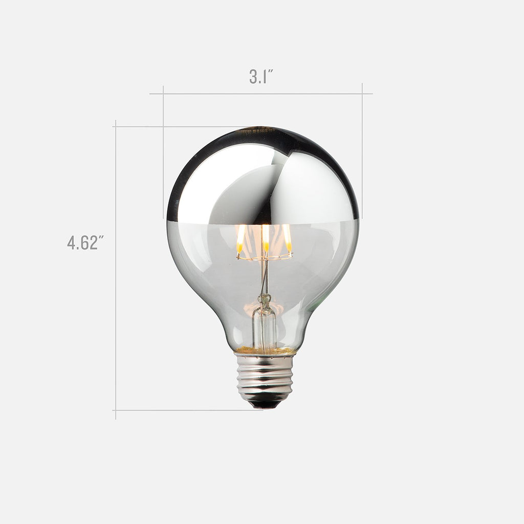 G25 Silver Tip LED Bulb:hover