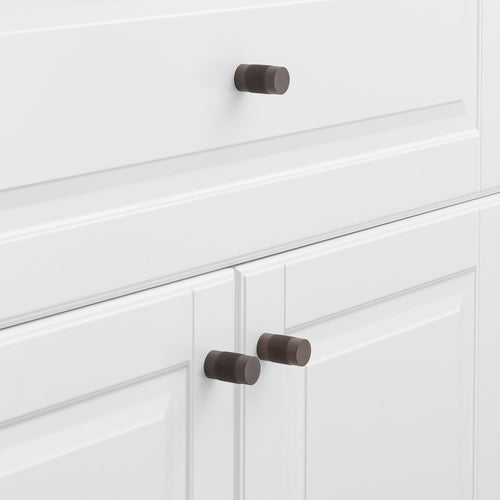 Knurled Knob::matte bronze::hover