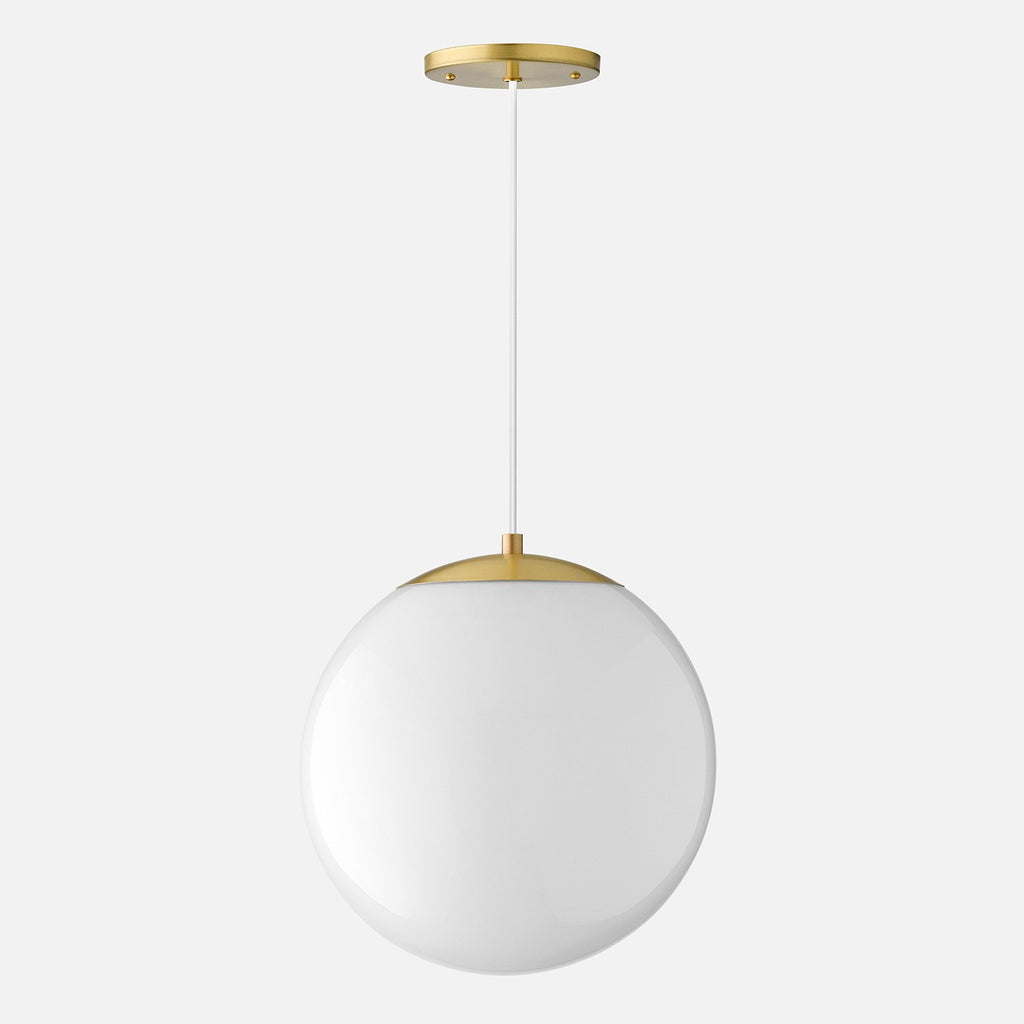 Luna Cord Pendant with 12" Shade