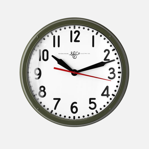 Schoolhouse Electric Clock::Sergeant Green::Main