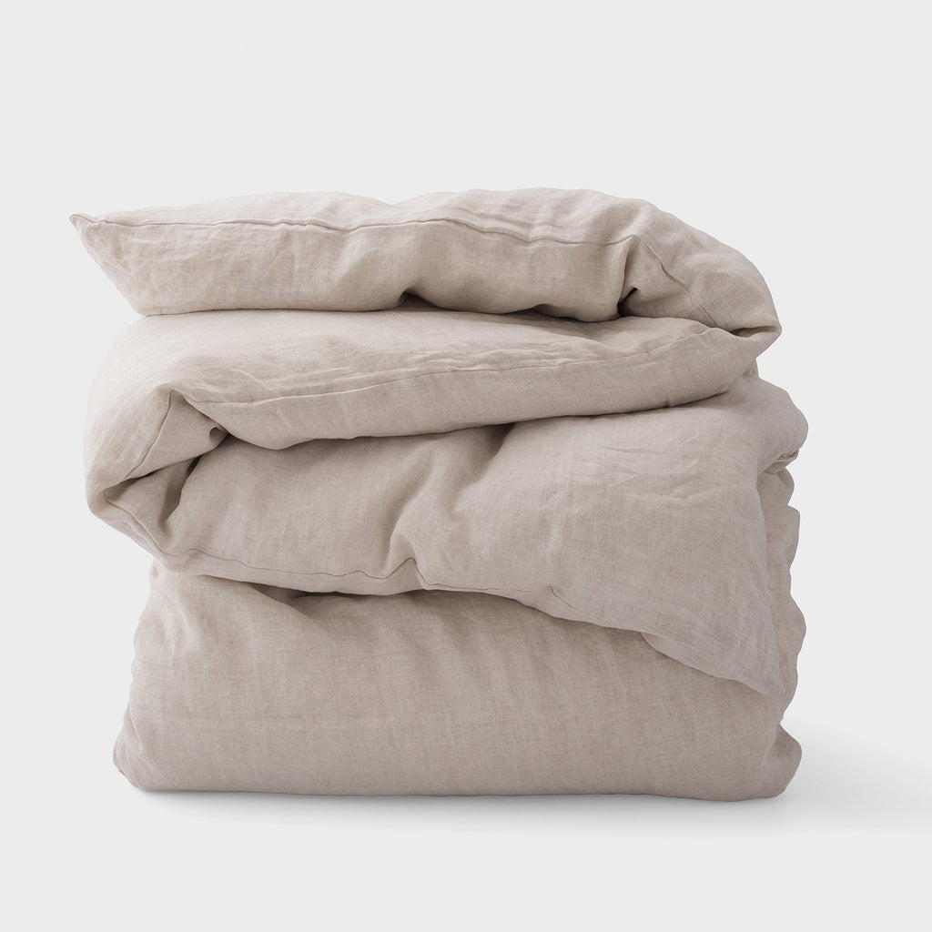 Linen Duvet Cover::Natural Linen::Main