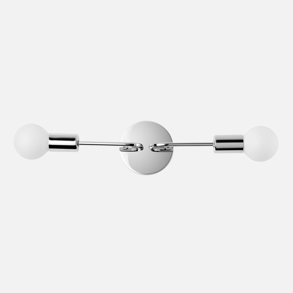 Annette Sconce::polished nickel::hover