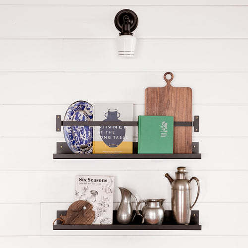 Straight Bell Shade - Painted::black stripe::hover