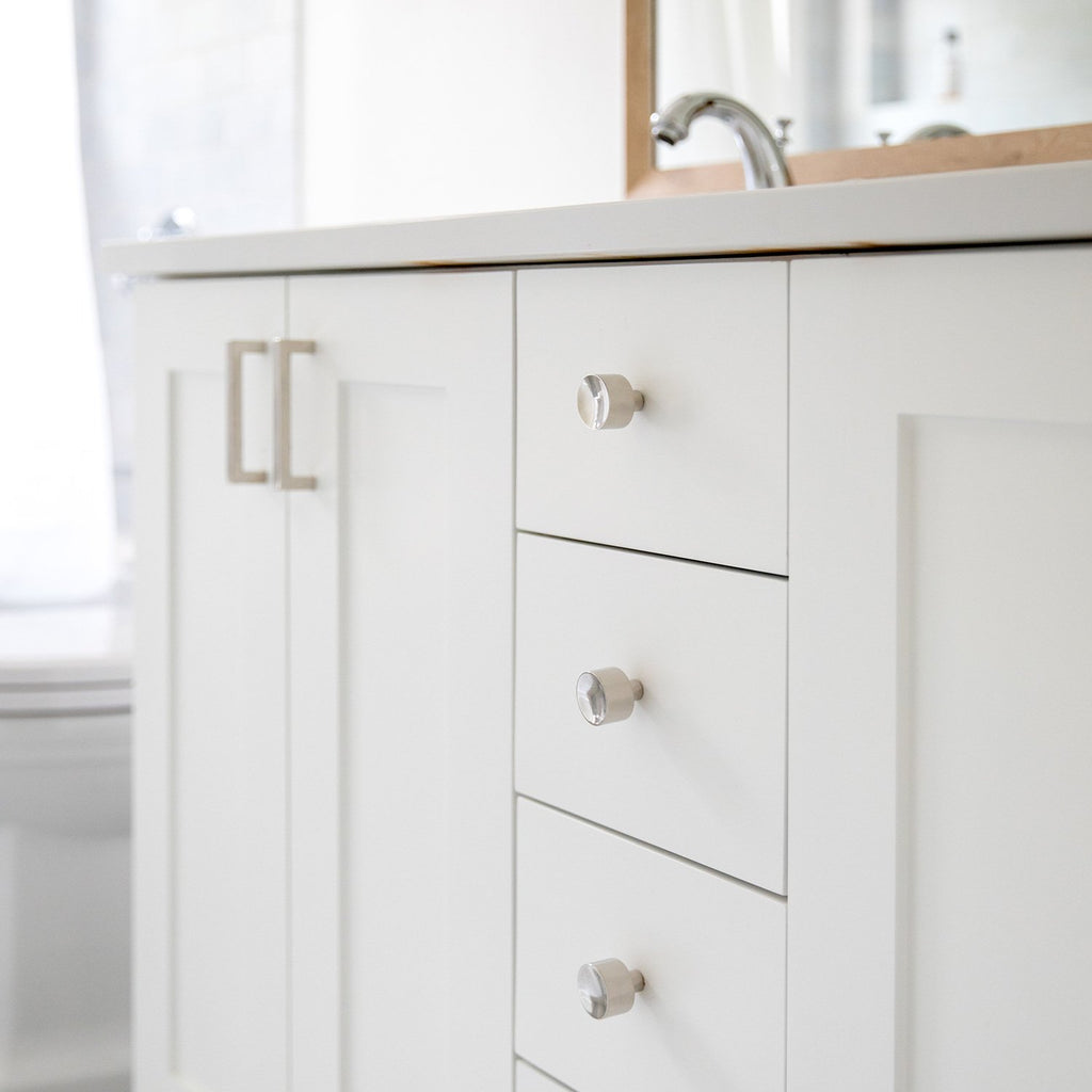 Mid Century Knob::satin nickel::hover