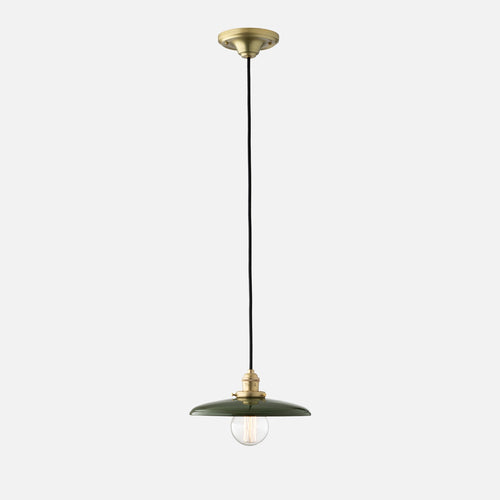 Agnes 2.25" Pendant - Natural Brass
