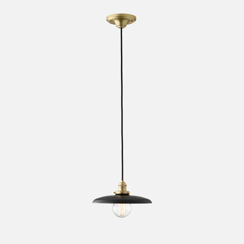 Agnes 2.25" Pendant - Natural Brass