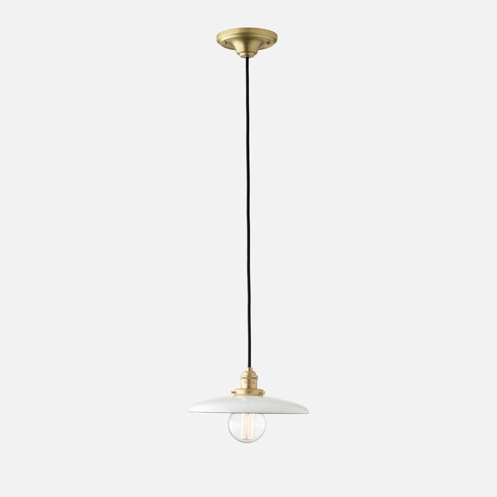 Agnes 2.25" Pendant - Natural Brass