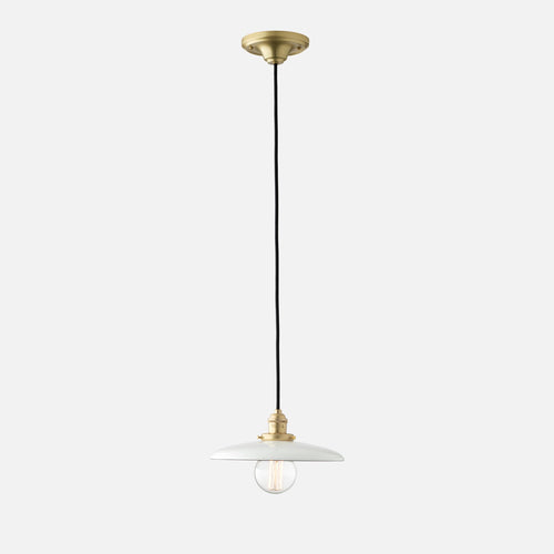 Agnes 2.25" Pendant - Natural Brass