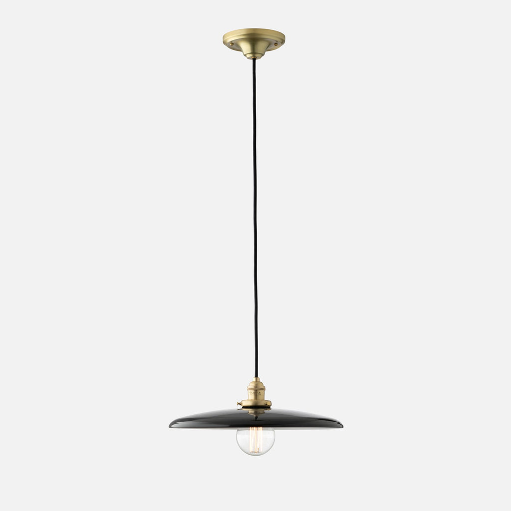Agnes 2.25" Pendant - Natural Brass