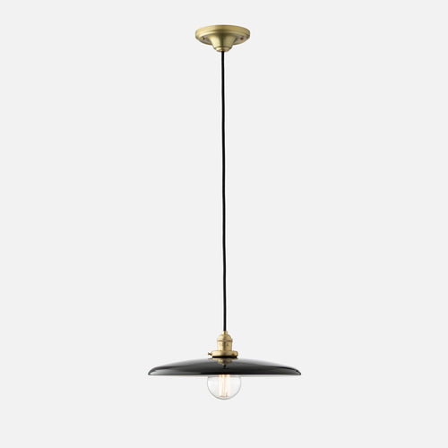 Agnes 2.25" Pendant - Natural Brass