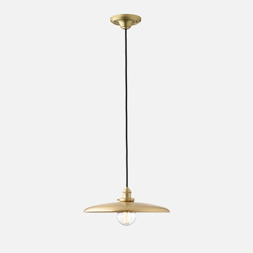 Agnes 2.25" Pendant - Natural Brass
